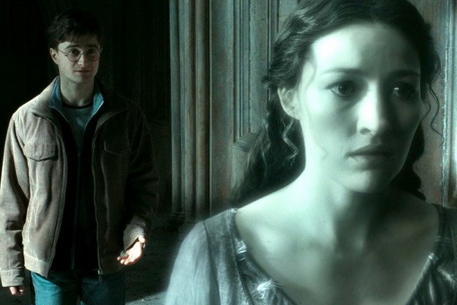Daniel Radcliffe and Kelly Macdonald in the movie Harry Potter and the Deathly Hallows – Part 2