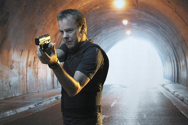 Kiefer Sutherland in the television series 24