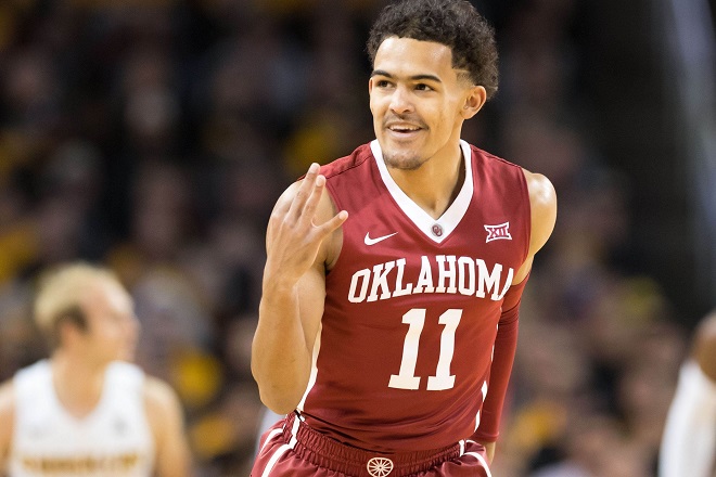 Trae Young in Oklahoma Sooners