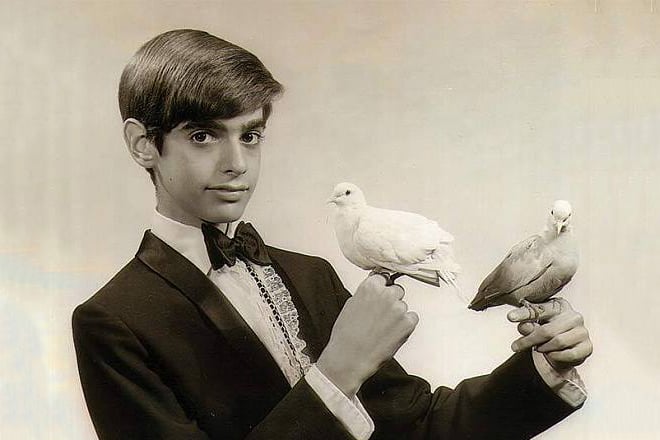 David Copperfield in his youth