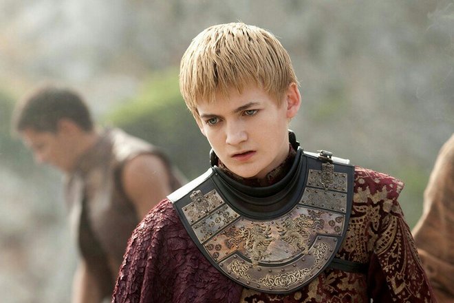 Jack Gleeson in the series Game of Thrones
