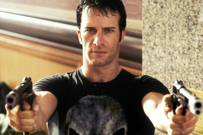 Thomas Jane in the film The Punisher