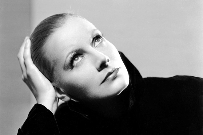 Greta Garbo's unique style