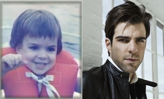 Zachary Quinto in his childhood and youth