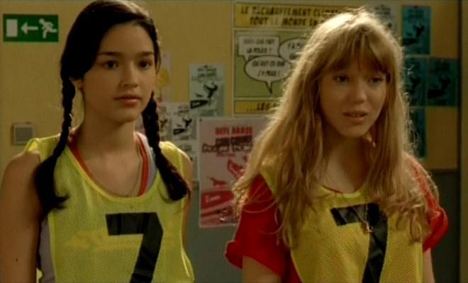 Léa Seydoux (on the right) in the movie Girlfriends