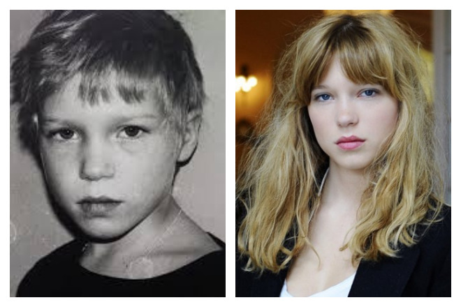 Léa Seydoux Daily — Léa with her mother Valérie Schlumberger and