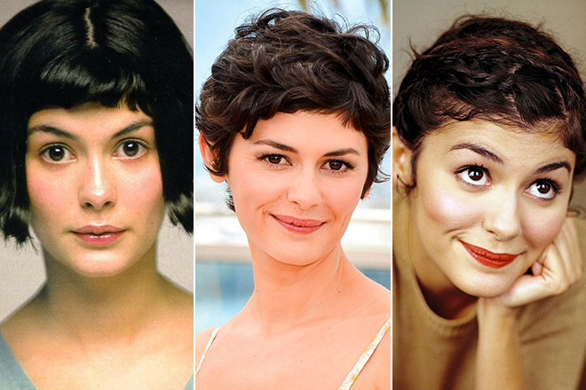 Audrey Tautou’s haircuts