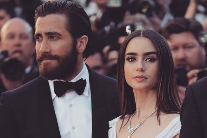 Lily Collins and Jake Gyllenhaal