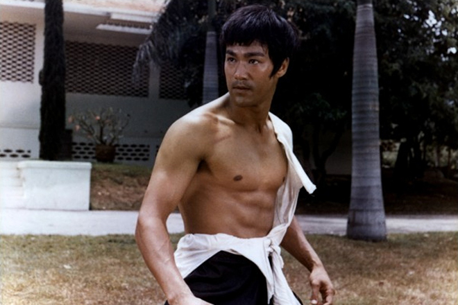Bruce Lee in the movie The Big Boss