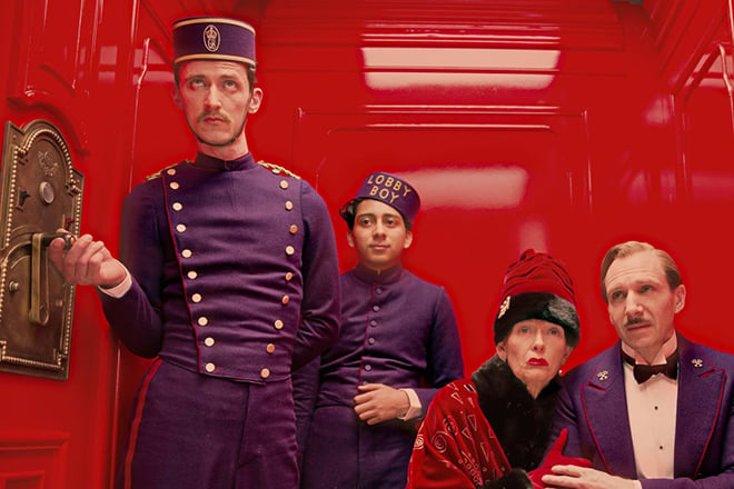 Wes Anderson's movie The Grand Budapest Hotel