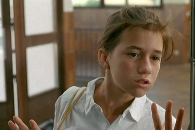 Charlotte Gainsbourg in the movie An Impudent Girl