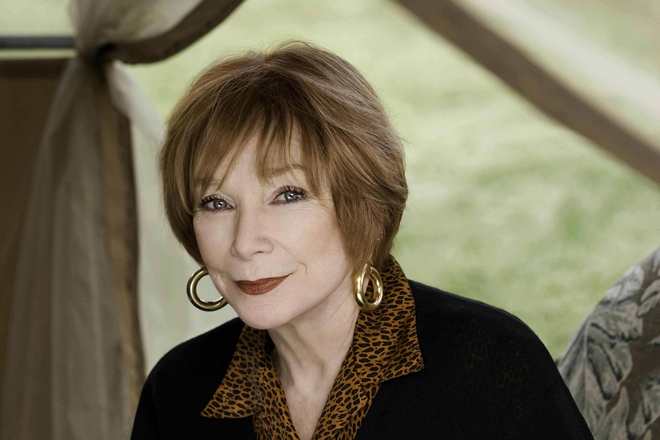 The actress Shirley MacLaine