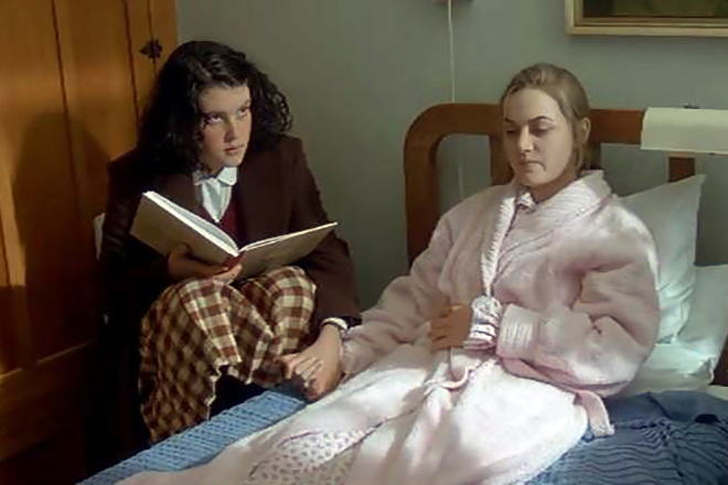 A screenshot from Peter Jackson’s movie Heavenly Creatures
