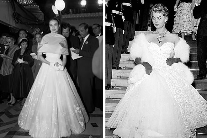 Grace Kelly on the “red carpet”