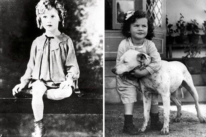 Ava Gardner as a child