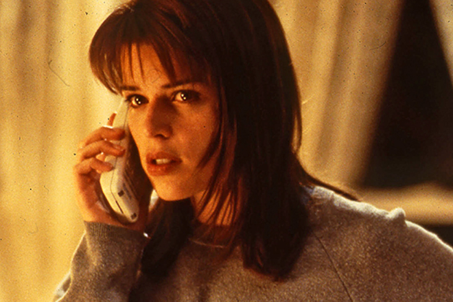 Neve Campbell in the movie Scream