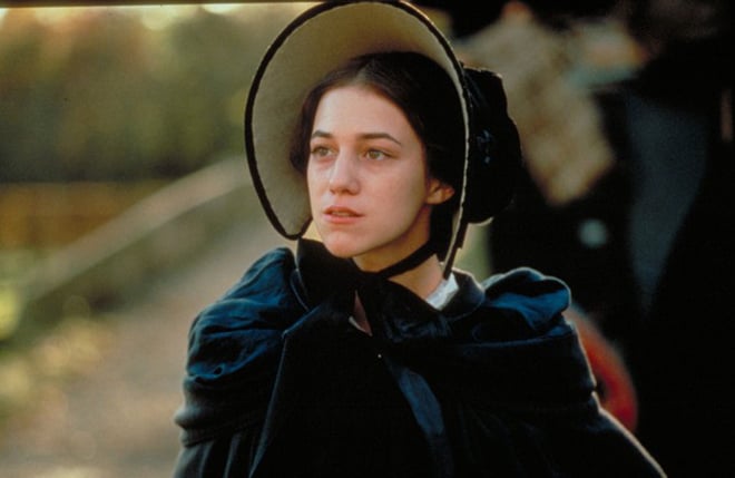 Charlotte Gainsbourg in the movie Jane Eyre