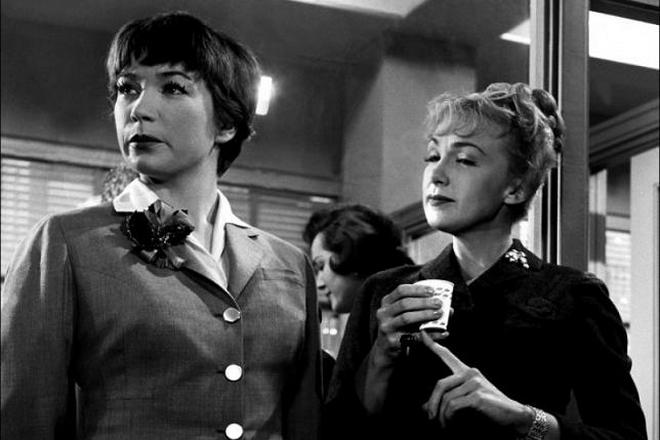Shirley MacLaine in the movie The Apartment