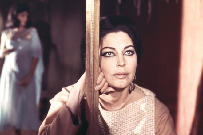 Ava Gardner in the movie The Bible: In The Beginning