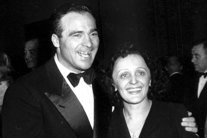 Édith Piaf and Marcel Cerdan