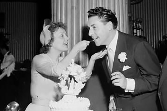 Wedding of Édith Piaf and Jacques Pills