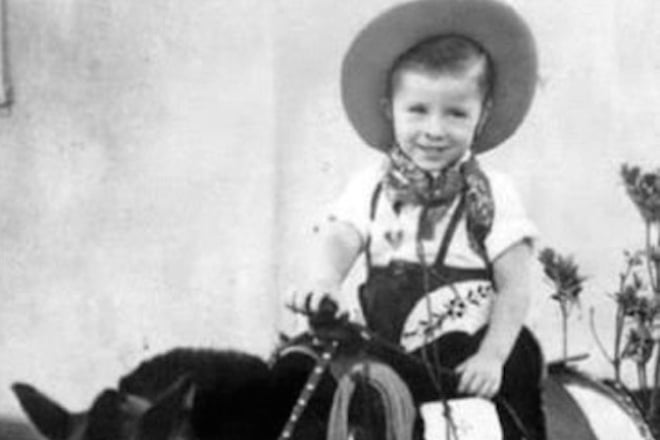 Chuck Norris in his childhood