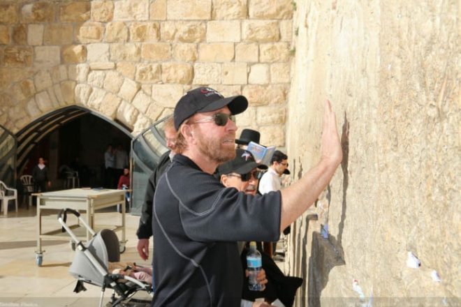 Chuck Norris in Israel