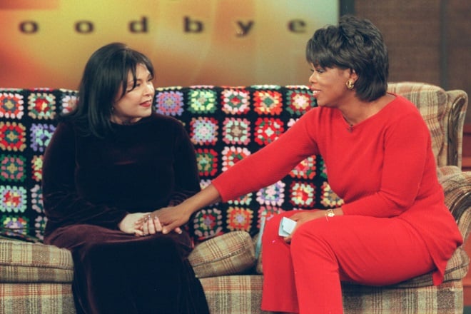 Oprah and Roseanne Barr