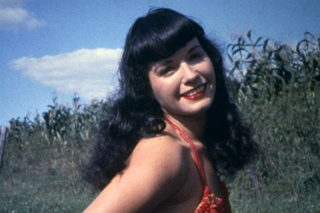 The model Betty Page