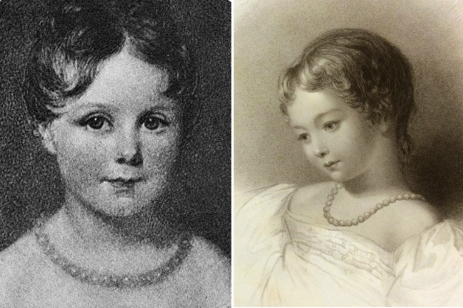 Ada Lovelace in the childhood
