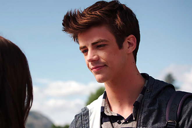 Grant Gustin at the beginning of his career