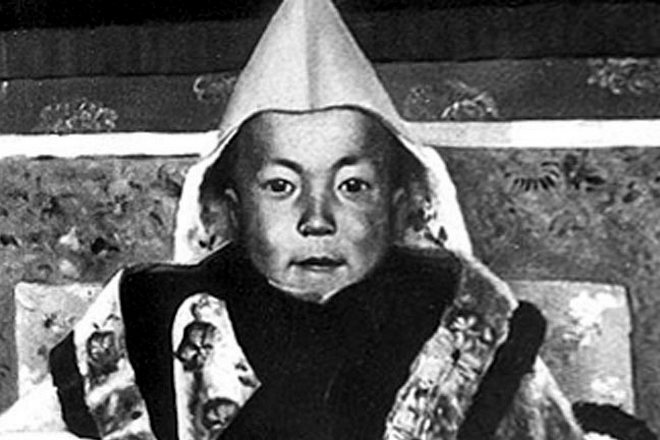 The 14th Dalai Lama in childhood