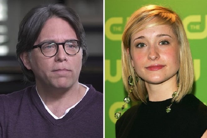 Keith Raniere and Allison Mack together Nxivm