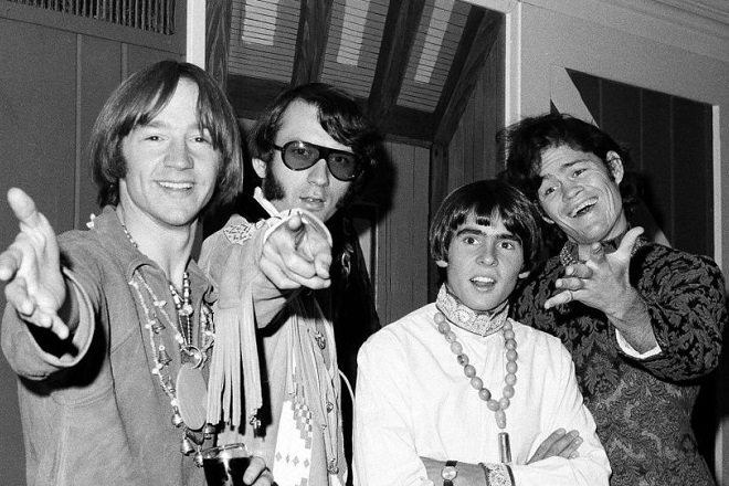The Monkees Davy Jones, Mike Nesmith, Micky Dolenz and Peter Tork