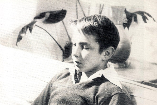 Peter Tork in childhood