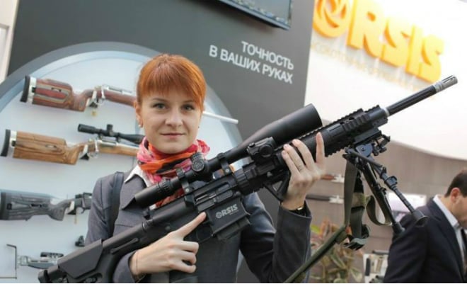 Maria Butina, the founder of the public organization Right to Bear Arms