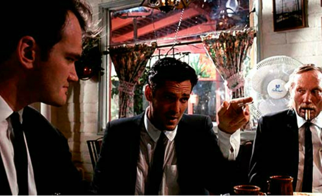 Michael Madsen in the movie Reservoir Dogs