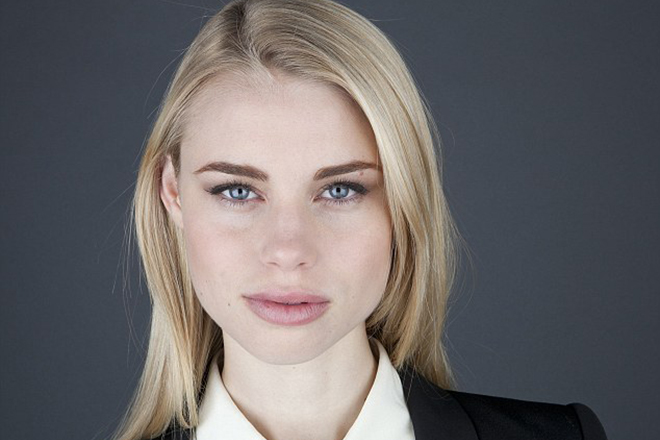 The actress Lucy Fry