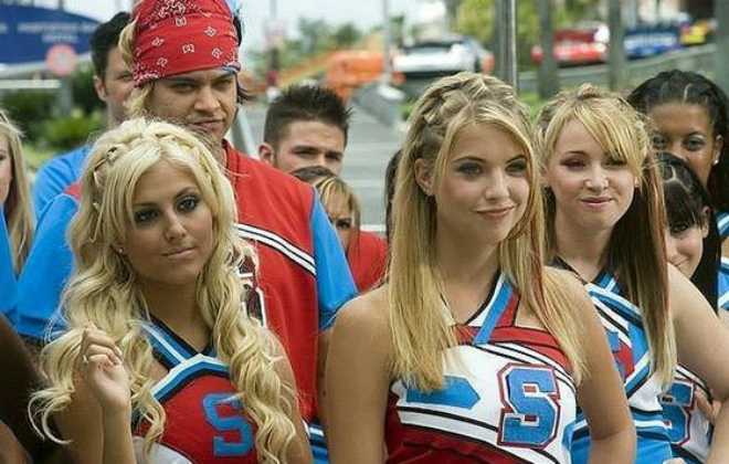 Ashley Benson in the tape Bring it on