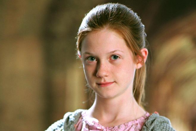 Bonnie Wright in her childhood