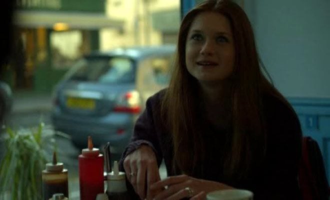 Bonnie Wright in the movie Geography of the Heart