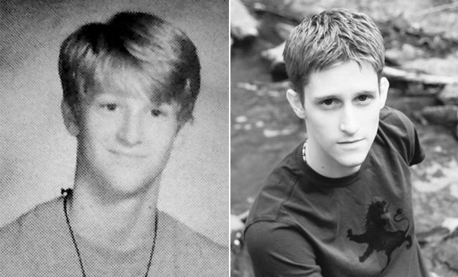 Edward Snowden in his youth