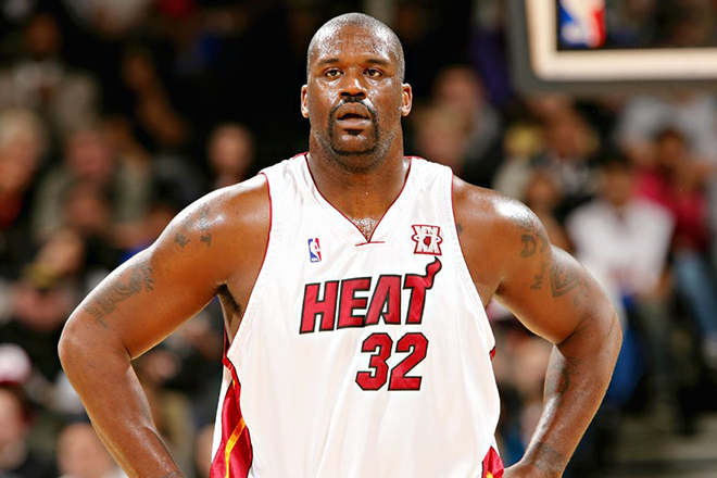 Shaquille O'Neal at the Miami Heat