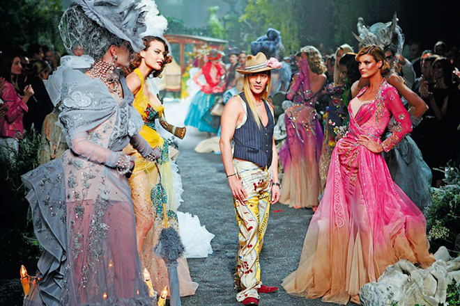 John Galliano's clothing collection