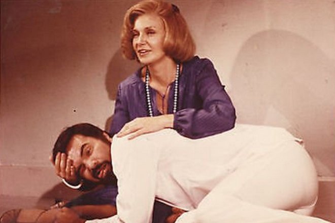 Burt Reynolds and Joanne Woodward