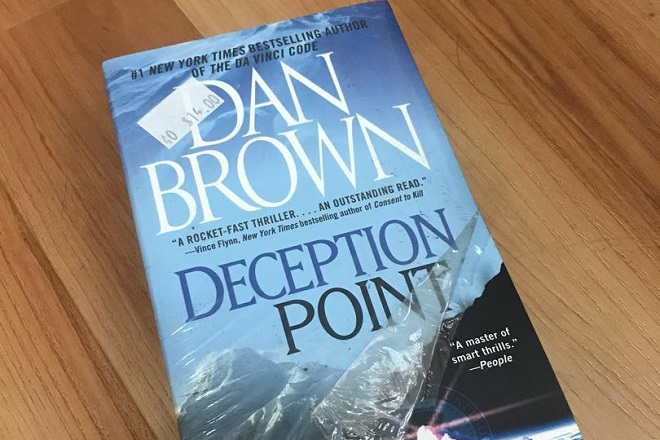 Dan Brown's book Deception Point