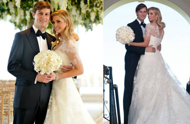 The wedding of Jared Kushner and Ivanka Trump
