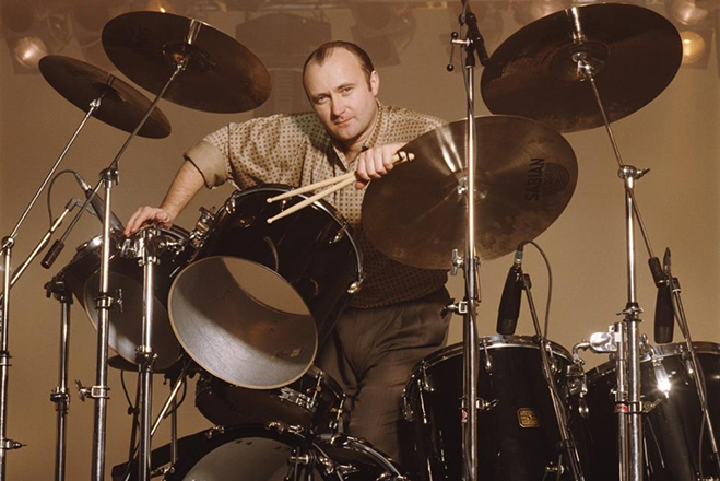 The drummer Phil Collins