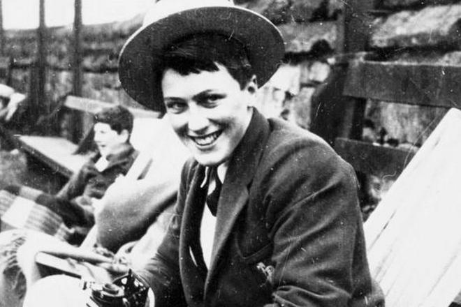 Roald Dahl in his youth