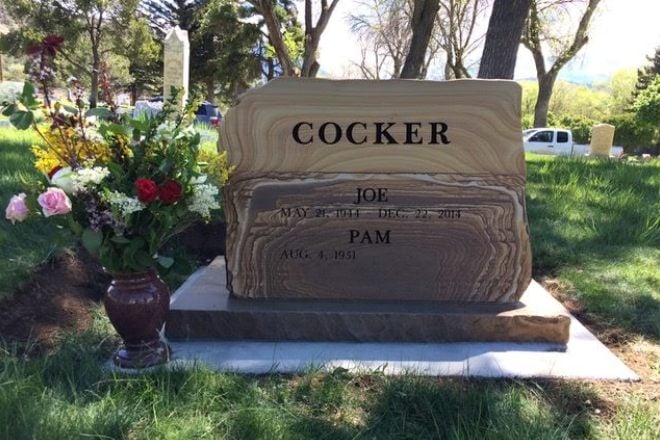 Joe Cocker’s grave